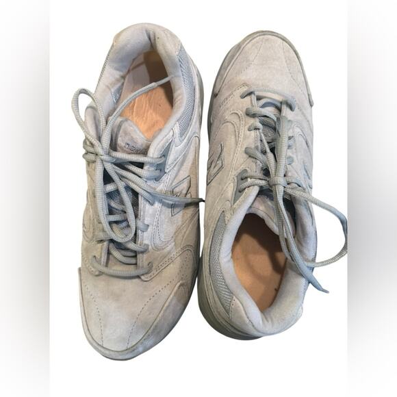New Balance Suede Gray Walking Shoes Mens Size 11 MW927GR Comfort Rollbar